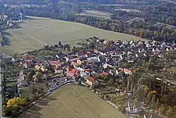 Aerial view of Staré Sedlo