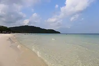 Bãi Sao beach