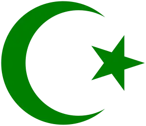 The star and crescent symbol is mostly shown with five-pointed stars in modern flags, but in the oldest Ottoman flag of this design as well as the flag of Azerbaijan, the star is eight-pointed.