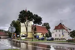 Town centre and church