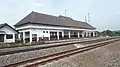 Saradan railway station's rail yard, 2019