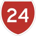 State Highway 20 marker