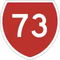 State Highway 73 shield}}