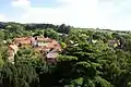 View of Stathern looking South from the roof of St Guthlac's Church