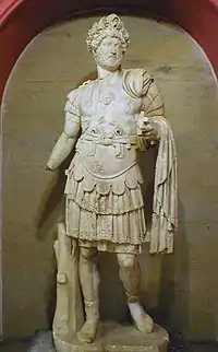 Another statue of the emperor Hadrian