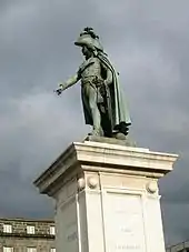 Statue of Desaix on Place de Jaude, in Clermont-Ferrand.