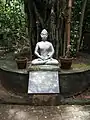 Statue of Buddha near the entry gate