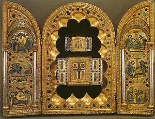 Stavelot Triptych, Morgan Library, New York