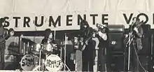 Steamhammer in concert, Hamburg, Germany, Easter 1970.