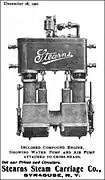 1901 Stearns Steam compound engine