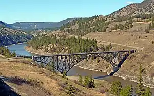 Fraser Canyon southwest of Williams Lake