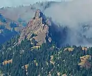 Steeple Rock seen from southeast