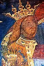 Image 16Fresco of Stephen the Great at Voroneț Monastery (from History of Moldova)