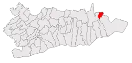 Location in Călărași County