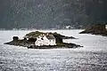 Steilene Lighthouse off Nesodden in Akershus County