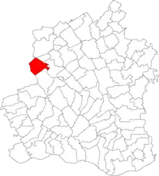 Location in Teleorman County