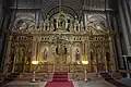 The iconostasis inside the Bulgarian St. Stephen Church