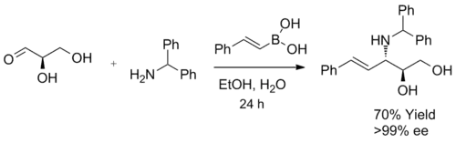 Stereoselective B amino alcohols