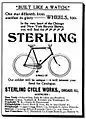 Sterling Cycle Works – Chicago 1897