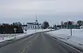 Looking south at Stephensville