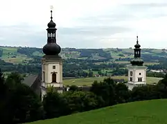 Abbey towers