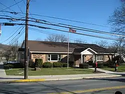 Stockertown's post office and municipal building, December 2008