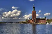 Image 35Stockholm City Hall, 1923 (Ragnar Östberg) (from Traditionalist School (architecture))