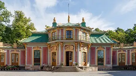 Chinese inspiration/Chinoiserie - Chinese Pavilion, Ekerö Municipality, Sweden, by Carl Fredrik Adelcrantz, 1763–1769