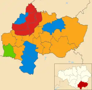 2006 results map