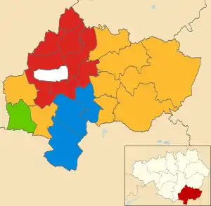 2018 results map