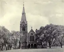 Stone Chapel, Andover Theological Seminary, Andover, Massachusetts, 1875-76.