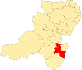 Location of the ward