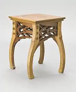 Stool, Los Angeles County Museum of Art, California (1898)