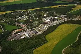 View of the village during the Storås Festival