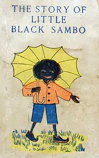 Image 121900 edition of the controversial The Story of Little Black Sambo (from Children's literature)