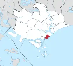 Location in Central Region