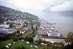 View of the village of Stranda