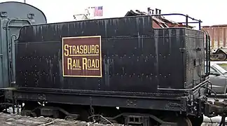 No. 7312’s tender in storage on May 11, 2016.