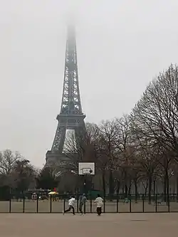 Image 1Streetball in Paris, France near the Eiffel Tower, 2005