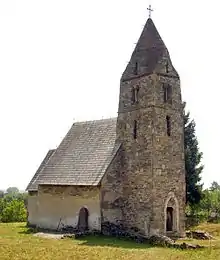 Romano-Gothic Strei Church, Hunedoara, Transylvania