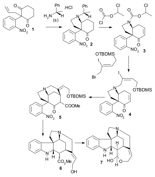 Strychnine synthesis Bosch et al. 1999