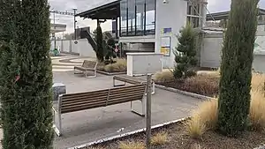 Canopy-covered platforms