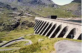 Image 50The Ffestiniog Power Station can generate 360 MW of electricity within 60 seconds of the demand arising. (from Hydroelectricity)