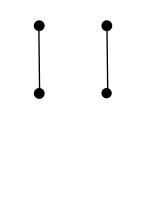 Two mutually incomparable two-point linear orders