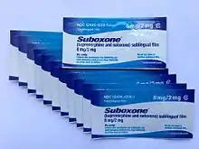 Suboxone sublingual film