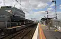 Northbound view from Broadmeadows platform 1 facing platform 2