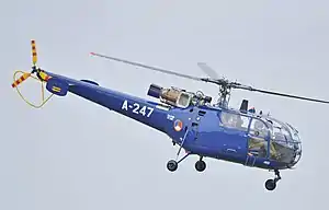 Aérospatiale SA.316 Alouette, 3 units