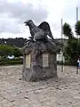 Statue on the central square