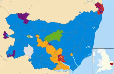 2013 results map