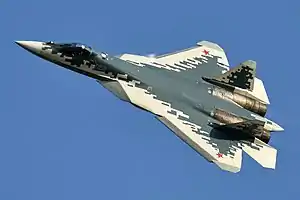 Sukhoi Su-57  (fifth-generation fighter) 10+ Units